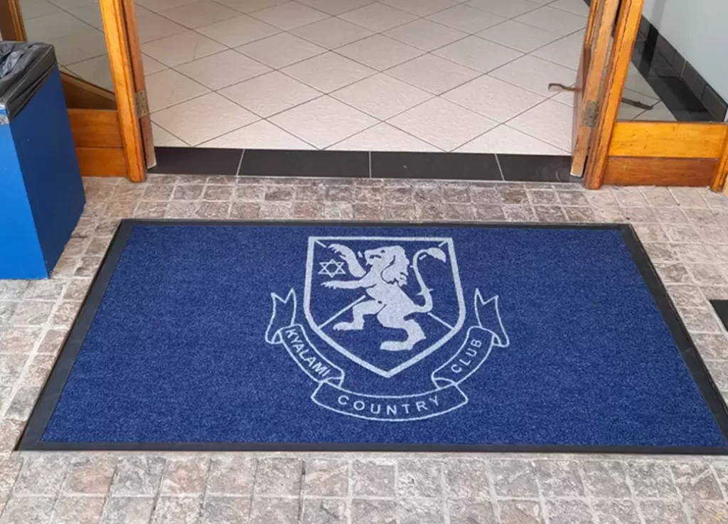school logo mats